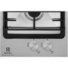 Electrolux EGG3322NVX inox, beépíthető, gáz, főzőzóna: 2, beépíthető méret: 27cm, főzőlap