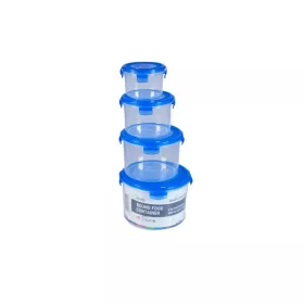   TOO KT-075 4db-os 300+650+1200+2000ml-es kerek alakú ételtároló doboz szett