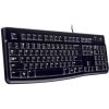 Logitech K120 HUN USB fekete OEM billentyűzet