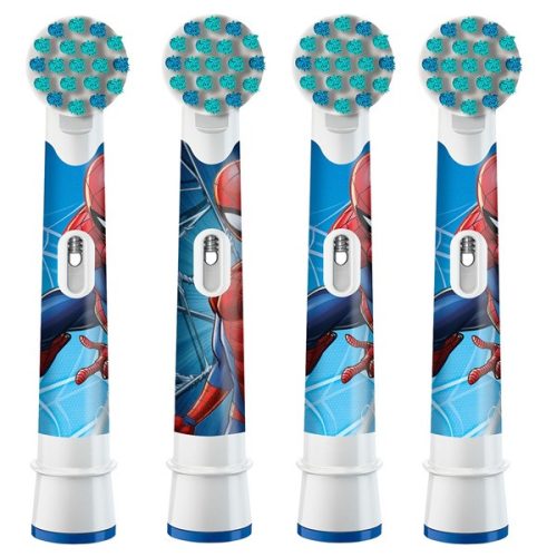 Oral-B EB10-4 Spiderman gyerek 4 db-os elektromos fogkefe pótfej szett