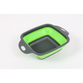   IRIS KT-246-G szilikonos, összecsukható konyhai szögletes szűrő