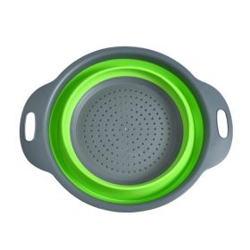   IRIS KT-247-G összecsukható konyhai kerek szűrő fülekkel 24cm