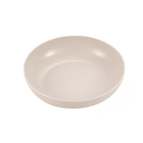   TOO KT-118 10db-os vegyes színekben búzaszalma műanyag kerek tányér szett, 15×15×3cm