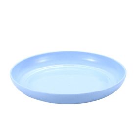   TOO KT-119 5db-os vegyes színekben búzaszalma műanyag kerek tányér szett, 20×3cm