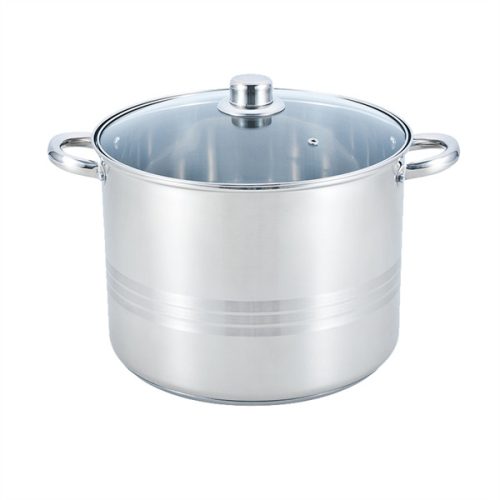 TOO KT-214 13 L-es fazék/lábas fedővel, 28cm-es konyhai rozsdamentes edény