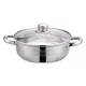 TOO KT-220 3 L-es kétfüles serpenyő fedővel, 22cm-es konyhai rozsdamentes edény