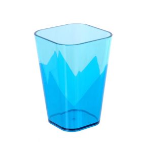   TOO KT-148-BL 600ml-es duplafalú, négyszögletes műanyag pohár