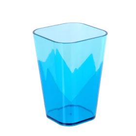   TOO KT-148-BL 600ml-es duplafalú, négyszögletes műanyag pohár