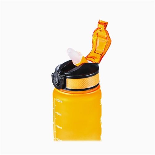 TOO KT-400 1000ml-es színátmenetes motivációs kulacs idézetekkel és időskálával