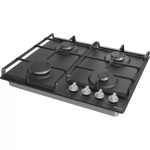 Gorenje G641EXB fekete, beépíthető, gáz, főzőzóna: 4, beépíthető méret: 56cm, főzőlap