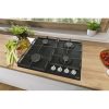 Gorenje G641EXB fekete, beépíthető, gáz, főzőzóna: 4, beépíthető méret: 56cm, főzőlap