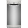 Bosch SPS2HMI58E inox, programok száma: 6, keskeny szabadonálló, 10 terítékes mosogatógép 