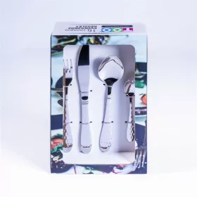   TOO KT-479 S Honey Silver 16 db-os ezüst evőeszköz készlet