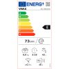 Gorenje NRKI418EP1 fehér, alulfagyasztós, beépíthető, Hűtő:183L, Fagyasztó:63L, No frost hűtőszekrény