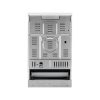 Electrolux LKR540202X inox, szabadonálló, kerámialapos, elektromos, főzőzóna: 4, sütő:57L, grill, tűzhely