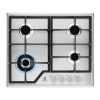 Electrolux KGS64362SX inox, beépíthető, gáz, főzőzóna: 3 +1 wok égőfej, beépíthető méret: 56cm, főzőlap