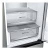 LG GBV7180CPY hamvasezüst, alulfagyasztós, Hűtő:234L, Fagyasztó:110L, DoorCooling + LINEAR Cooling hűtőszekrény