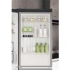 Whirlpool W7X 82I OX inox, alulfagyasztós, Hűtő:231L, Fagyasztó:104L, No frost hűtőszekrény