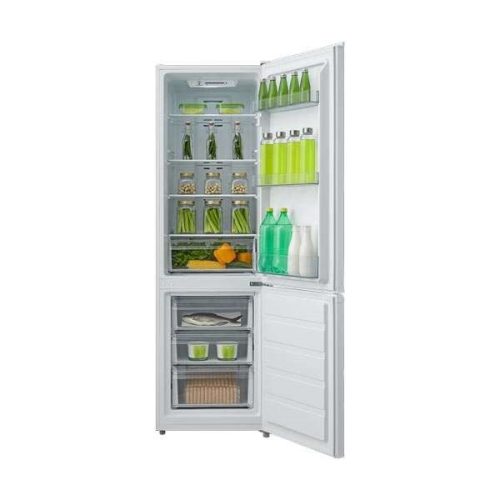 Midea MDRB380FGE01A fehér, alulfagyasztós, Hűtő:199L, Fagyasztó:71L, No frost hűtőszekrény