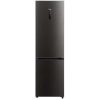 Midea MDRB521MIC28 fekete, alulfagyasztós, Hűtő:256L, Fagyasztó:122L, No frost hűtőszekrény