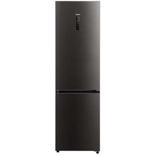 Midea MDRB521MIC28 fekete, alulfagyasztós, Hűtő:256L, Fagyasztó:122L, No frost hűtőszekrény