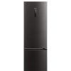 Midea MDRB521MIC28 fekete, alulfagyasztós, Hűtő:256L, Fagyasztó:122L, No frost hűtőszekrény