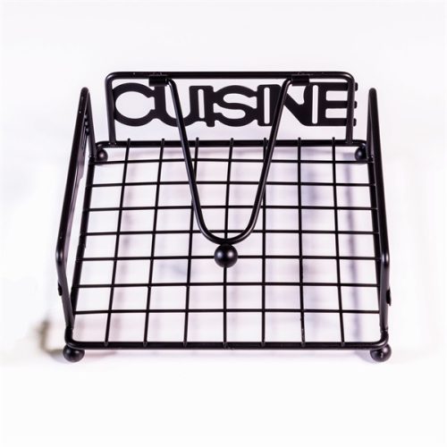 IRIS KT-211 CUISINE fémrácsos szalvétatartó 18cmx18cmx7cm