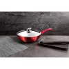 Berlinger Haus BH/1265N Metallic Line Burgundy Edition 28 cm fedővel, wok