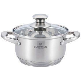   Blaumann BL-3457 4,3L Satin Gourmet Line 22 cm fedővel, lábas
