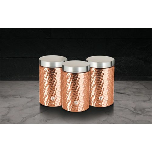 Berlinger Haus BH/6727 rózsaarany 3 részes tároló szett