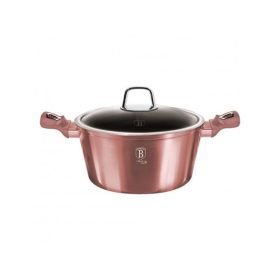   Berlinger Haus BH/6036 6,1L I-Rose Collection 28 cm fedővel lábas