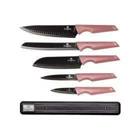   Berlinger Haus BH/2700 mágneses akasztóval, pink 6 részes késkészlet