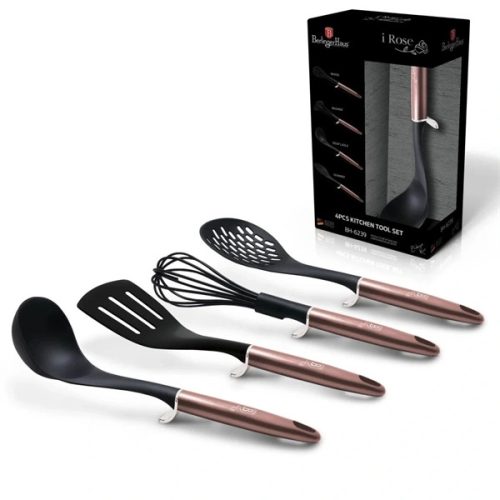 Berlinger Haus BH/6239 rózsaszín 4 részes konyhai eszközkészlet