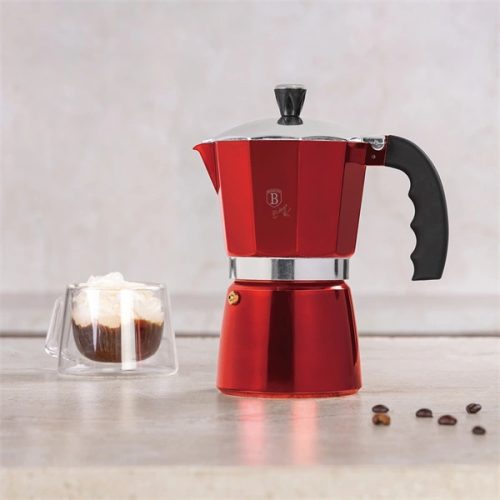 Berlinger Haus BH/8583 burgundy 9 személyes kotyogós kávéfőző