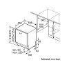 Bosch SMV4HTX00E ezüst, programok száma: 6, beépíthető, 13 terítékes mosogatógép 