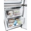 Haier HDPW3618DNPK inox, alulfagyasztós, Hűtő:235L, Fagyasztó:117L, Total No frost hűtőszekrény