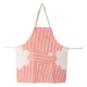 IRIS CT-43 Csíkos kötény 62X72 cm