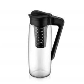   IRIS C-00250 Karefe Oval kancsó gyümölcstartóval 1.600ml, fekete vagy elfántcsont színű