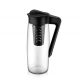 IRIS C-00250 Karefe Oval kancsó gyümölcstartóval 1.600ml, fekete vagy elfántcsont színű