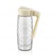 IRIS C-00245 Karefe Crystal üvegkancsó 1.600ml, fekete vagy elfántcsont színű