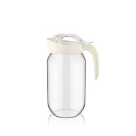   IRIS C-00124 Fiore üvegkancsó 1.000ml, fekete vagy elfántcsont színű