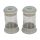 IRIS Macaron Salt&Pepper üveg fűszerszóró szett 2*105ml, rószaszín, fehér, szürke vagy kék színű HN-1139