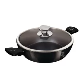   Berlinger Haus LP-KL-135P 3,8L Black Vantage Collection 28 cm alacsony lábas fedővel