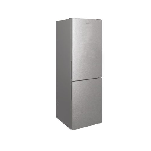 Candy CCE4T618DX inox, alulfagyasztós, Hűtő:222L, Fagyasztó:119L, No frost hűtőszekrény