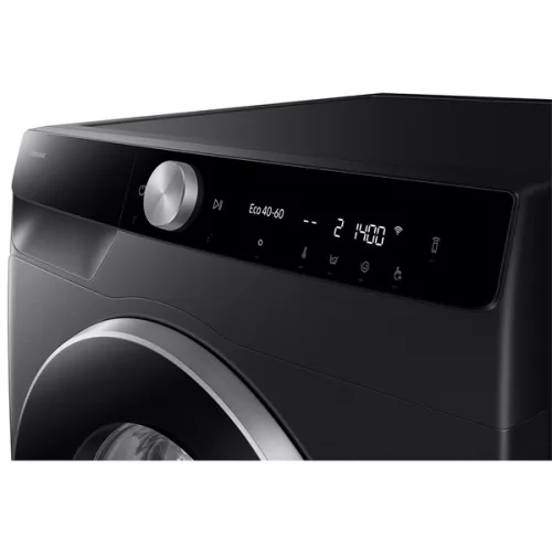 Samsung WW90DG6U25LBU4 fekete, elöltöltős, max.1400ford., 9 kg, mosógép