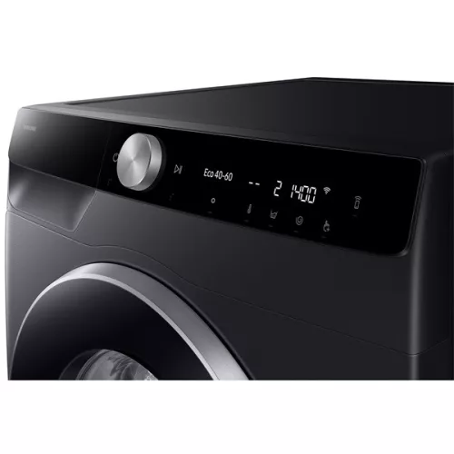 Samsung WW90DG6U85LBU4 fekete, elöltöltős, max.1400ford., 9 kg, mosógép