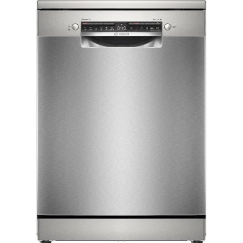 Bosch SMS4EVI00E inox, programok száma: 6, szabadonálló, 14 terítékes mosogatógép 