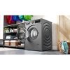 Bosch WGG244ZREU inox, elöltöltős, max.1400ford., 9 kg, mosógép