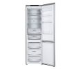 LG GBV7280DPY hamvasezüst, alulfagyasztós, Hűtő:277L, Fagyasztó:110L, DoorCooling + LINEAR Cooling hűtőszekrény
