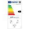 Sharp SJ-FTB01ITXLE-EU inox, felülfagyasztós, Hűtő:171L, Fagyasztó:42L, Nanofrost hűtőszekrény